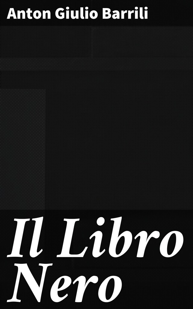 Portada de libro para Il Libro Nero