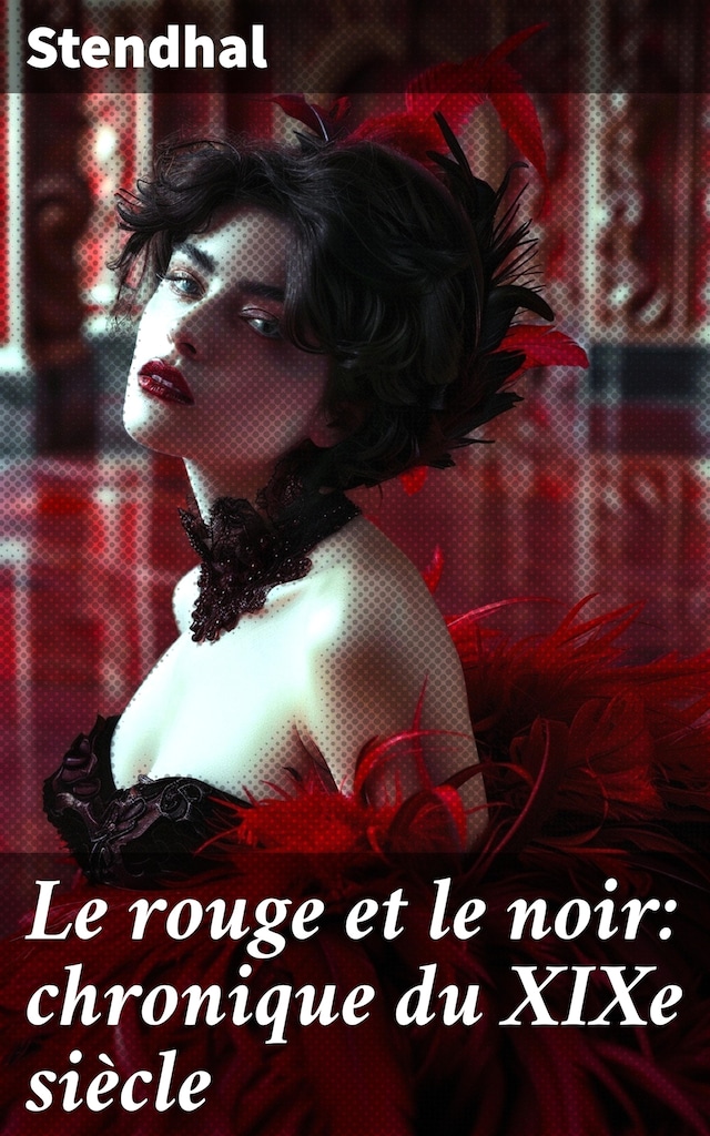 Book cover for Le rouge et le noir: chronique du XIXe siècle