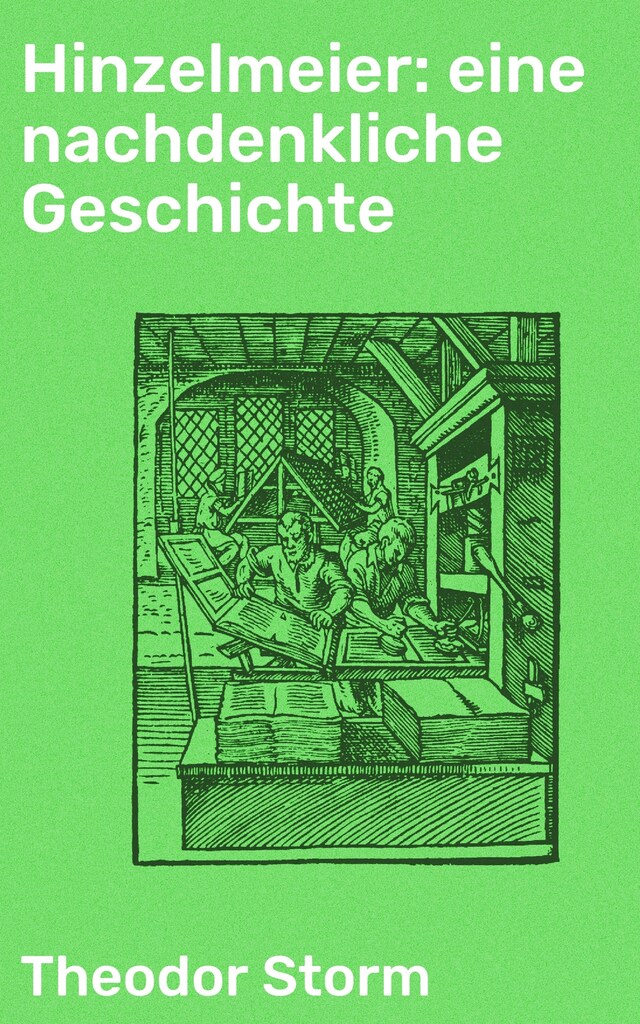 Book cover for Hinzelmeier: eine nachdenkliche Geschichte