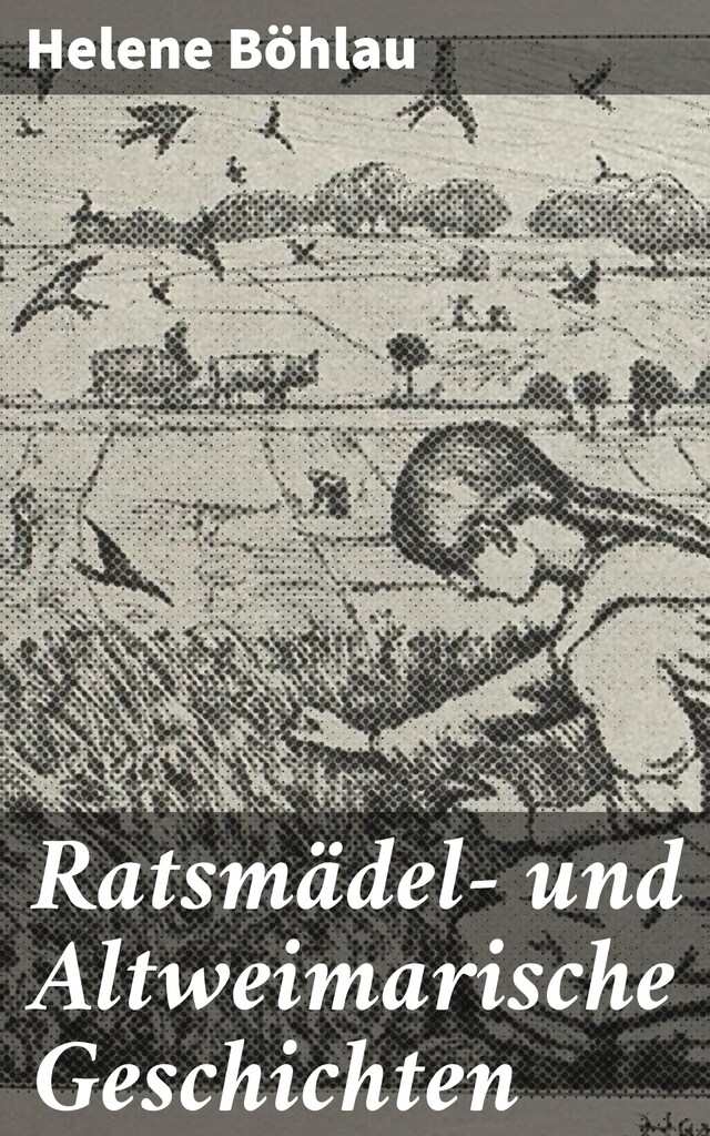 Buchcover für Ratsmädel- und Altweimarische Geschichten