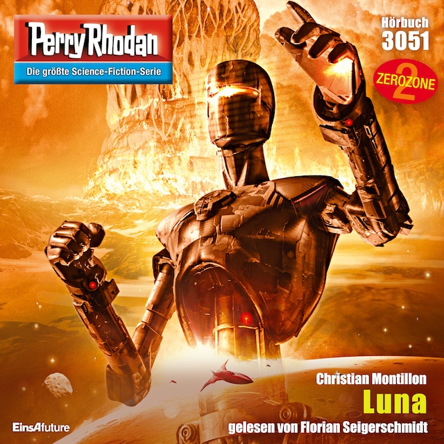 Book cover for Perry Rhodan 3051: Luna
