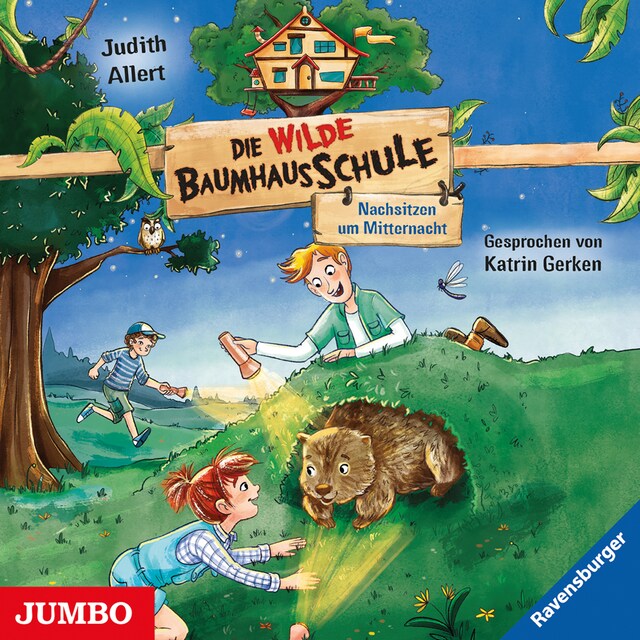 Copertina del libro per Die wilde Baumhausschule. Nachsitzen um Mitternacht [Band 3]