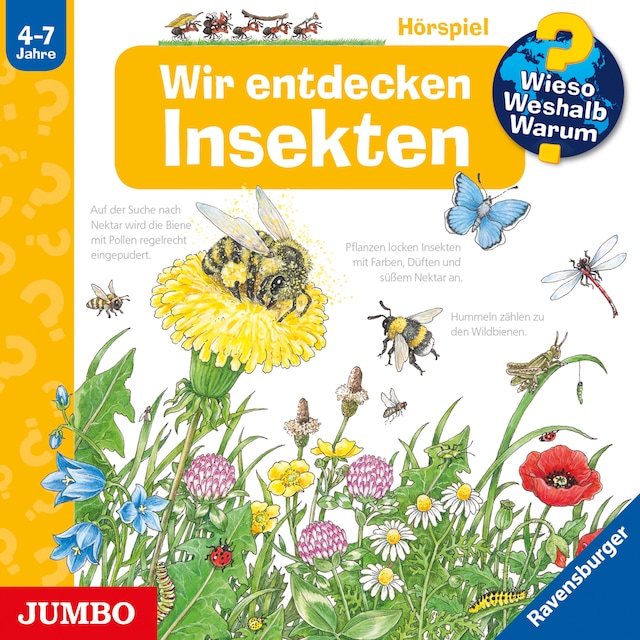 Book cover for Wir entdecken Insekten [Wieso? Weshalb? Warum? Folge 39]