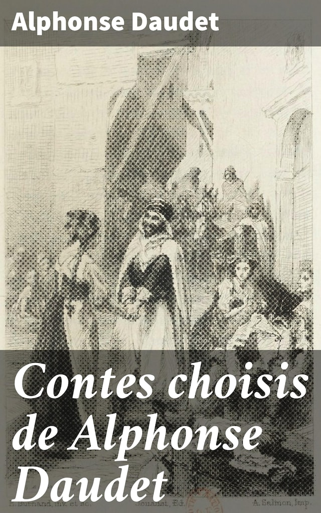 Couverture de livre pour Contes choisis de Alphonse Daudet