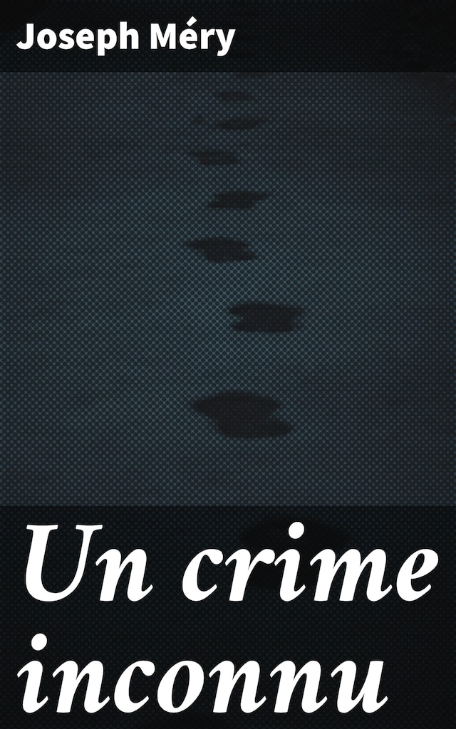 Boekomslag van Un crime inconnu