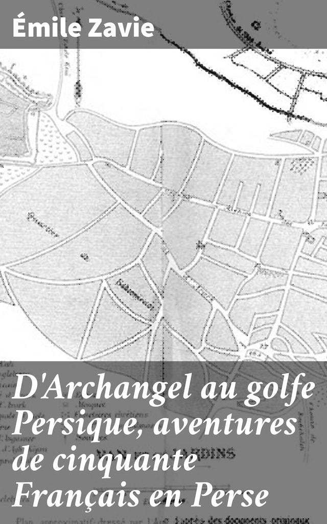 Boekomslag van D'Archangel au golfe Persique, aventures de cinquante Français en Perse