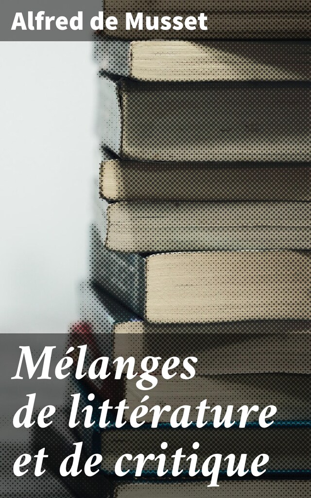 Buchcover für Mélanges de littérature et de critique