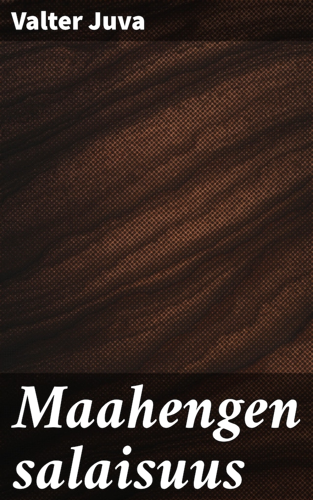 Buchcover für Maahengen salaisuus