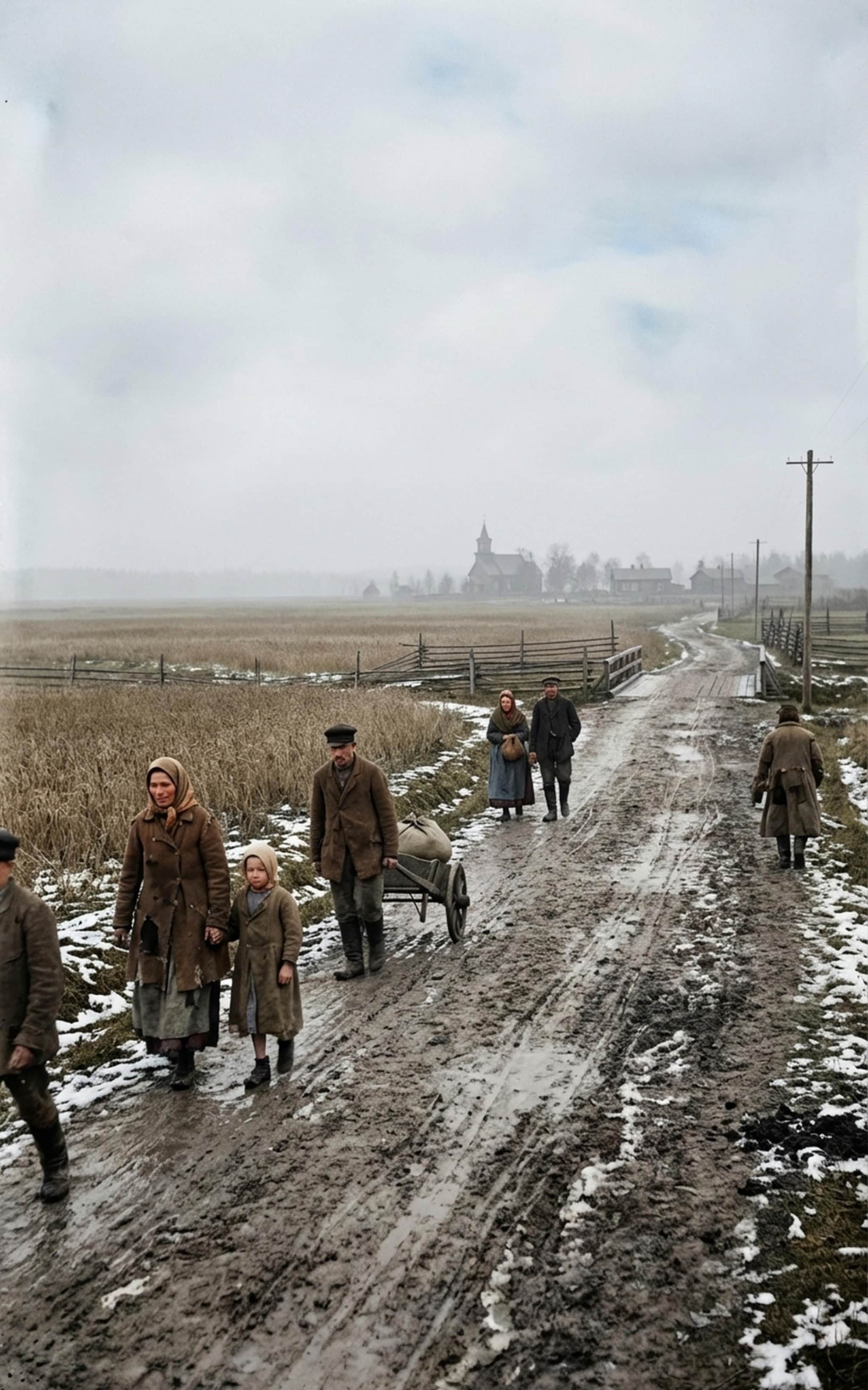 Pikakuvia 1867 katovuodesta ja sen seurauksista