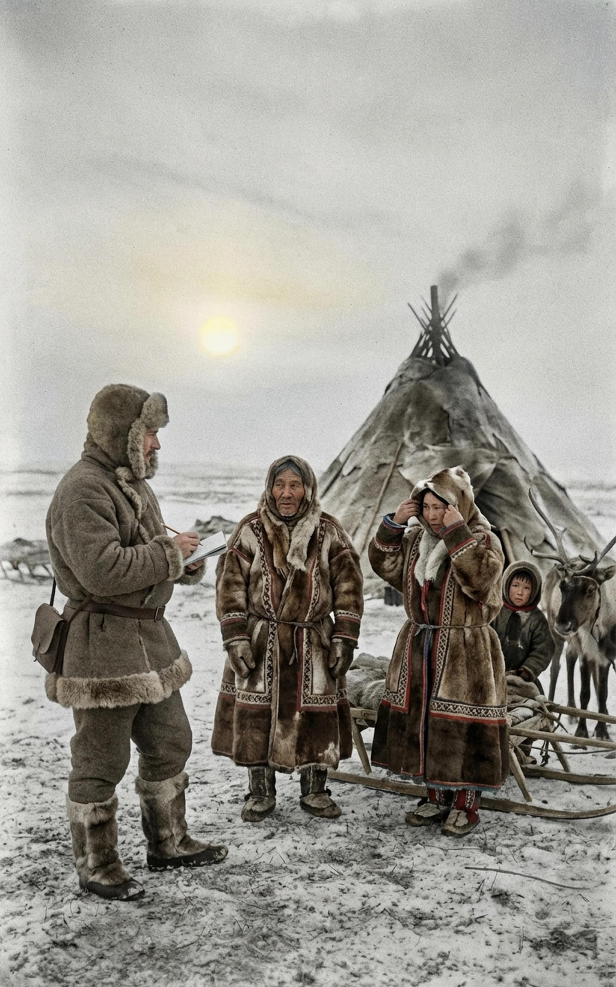 Siperian samojedien keskuudessa vuosina 1911-1914