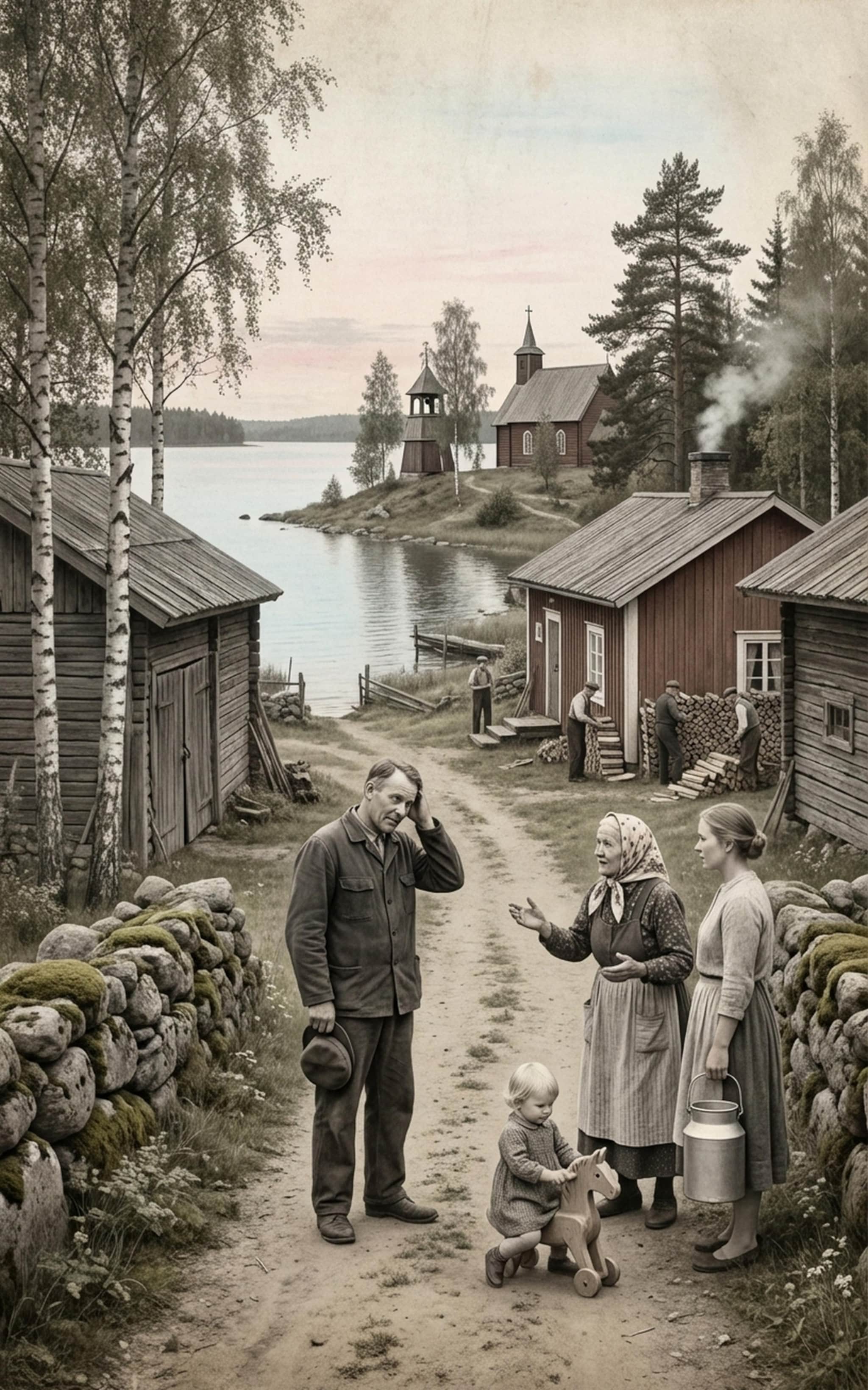 Kansan keskeltä