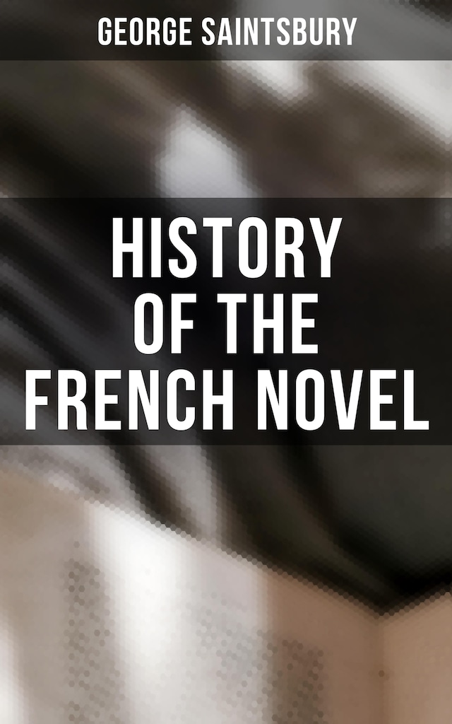 Buchcover für History of the French Novel