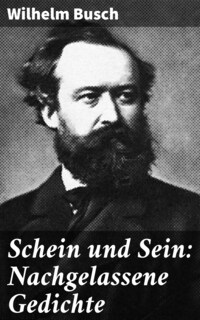 Schein und Sein: Nachgelassene Gedichte