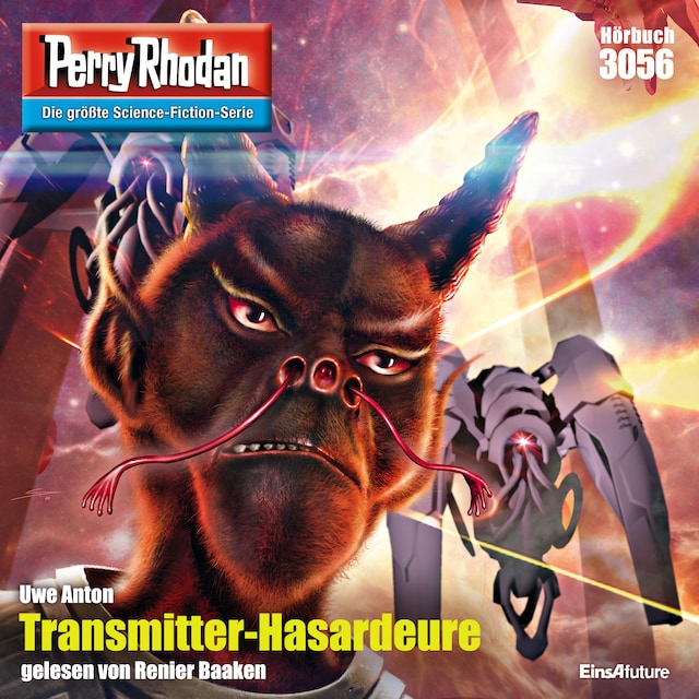 Kirjankansi teokselle Perry Rhodan 3056: Transmitter-Hasardeure