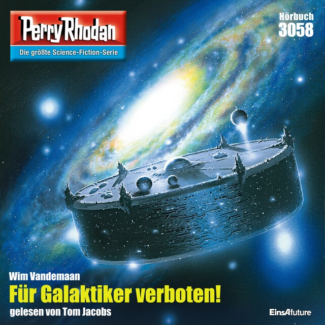 Okładka książki dla Perry Rhodan 3058: Für Galaktiker verboten!