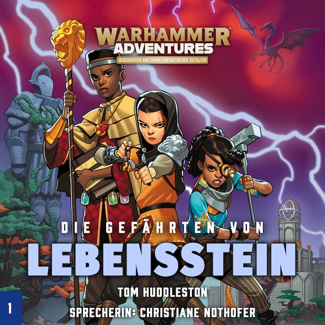 Okładka książki dla Warhammer Adventures - Die Acht Reiche 01