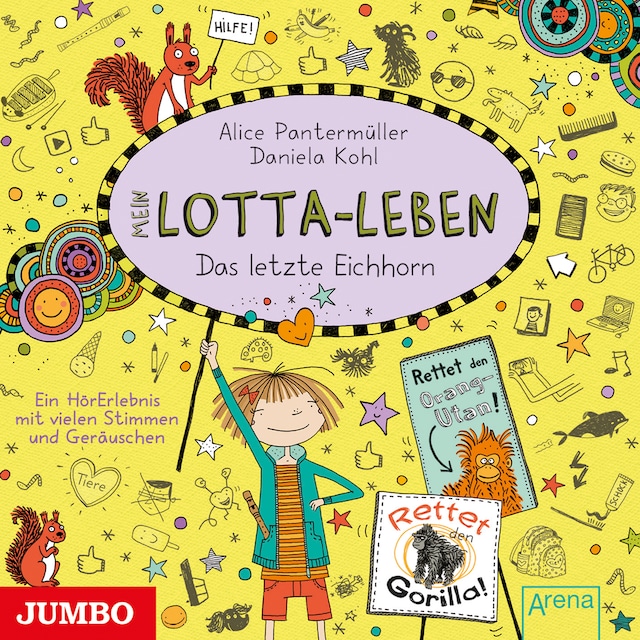 Book cover for Mein Lotta-Leben. Das letzte Eichhorn [Band 16]