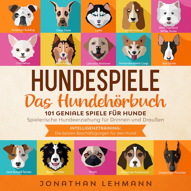 Book cover for HUNDESPIELE Das Hundebuch