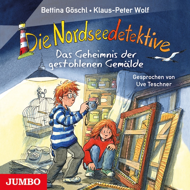 Book cover for Die Nordseedetektive. Das Geheimnis der gestohlenen Gemälde [Band 8]
