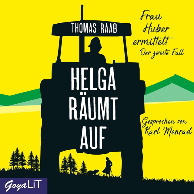 Book cover for Helga räumt auf [Frau Huber ermittelt, Band 2]