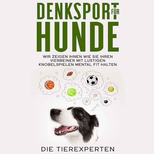 Couverture de livre pour Denksport für Hunde