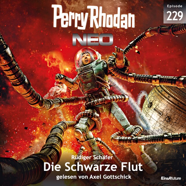 Book cover for Perry Rhodan Neo 229: Die Schwarze Flut