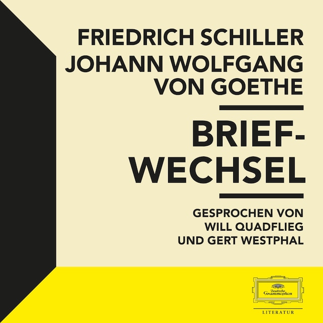 Book cover for Goethe & Schiller: Briefwechsel
