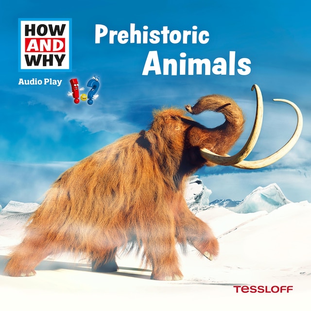 Portada de libro para Prehistoric Animals