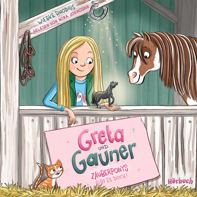 Book cover for Greta und Gauner - Zauberponys gibt es doch!