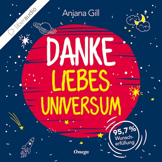 Kirjankansi teokselle Danke, liebes Universum