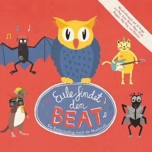 Buchcover für Eule findet den Beat (Musik-Hörspiel)