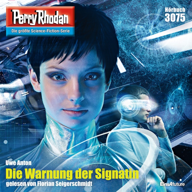 Book cover for Perry Rhodan 3075: Die Warnung der Signatin