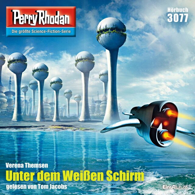 Book cover for Perry Rhodan 3077: Unter dem Weißen Schirm