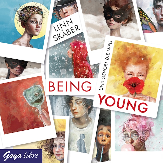 Book cover for Being Young. Uns gehört die Welt