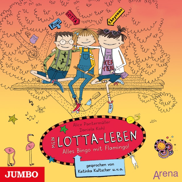 Couverture de livre pour Mein Lotta-Leben. Alles Bingo mit Flamingo!