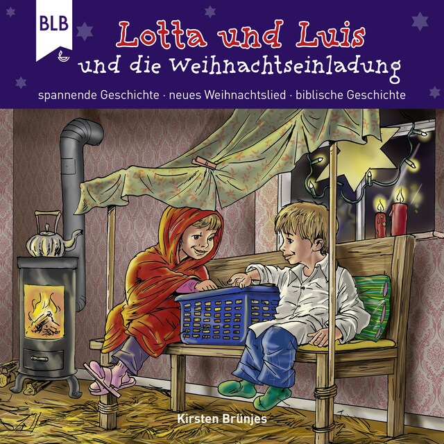 Book cover for Lotta und Luis und die Weihnachtseinladung