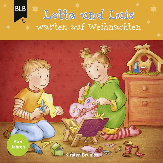 Okładka książki dla Lotta und Luis warten auf Weihnachten