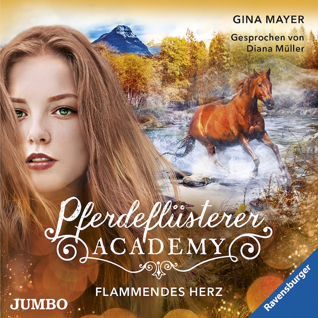 Book cover for Pferdeflüsterer-Academy. Flammendes Herz [Band 7]