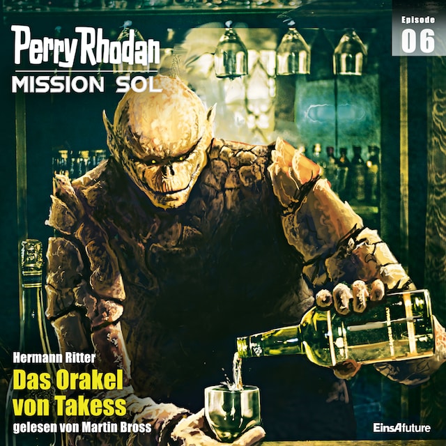 Book cover for Perry Rhodan Mission SOL Episode 06: Das Orakel von Takess