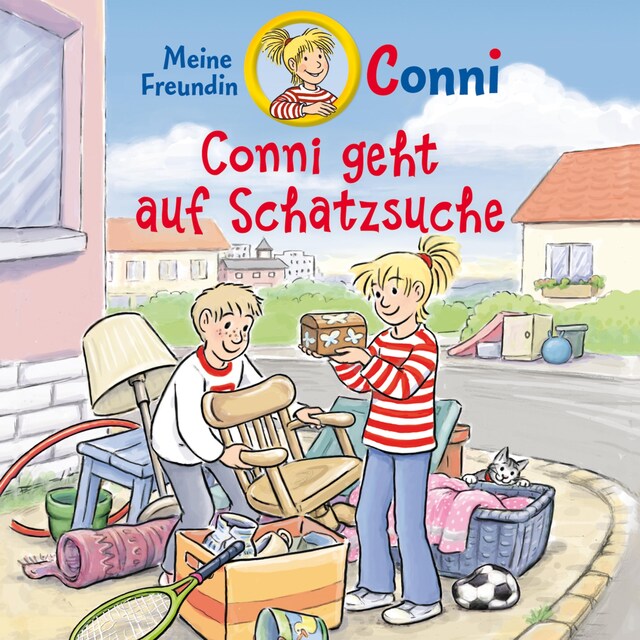 Book cover for Conni geht auf Schatzsuche