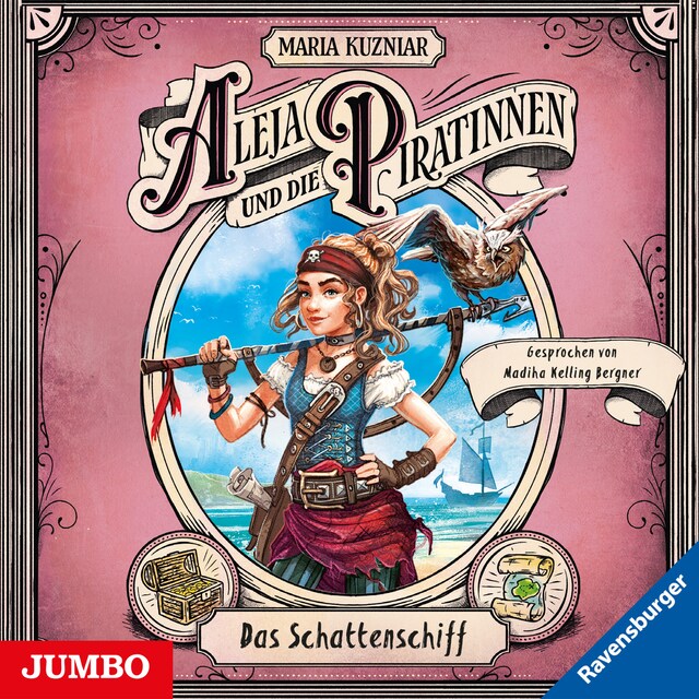 Buchcover für Aleja und die Piratinnen. Das Schattenschiff