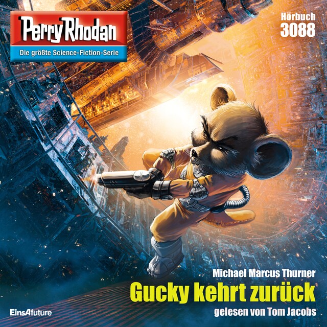 Book cover for Perry Rhodan 3088: Gucky kehrt zurück