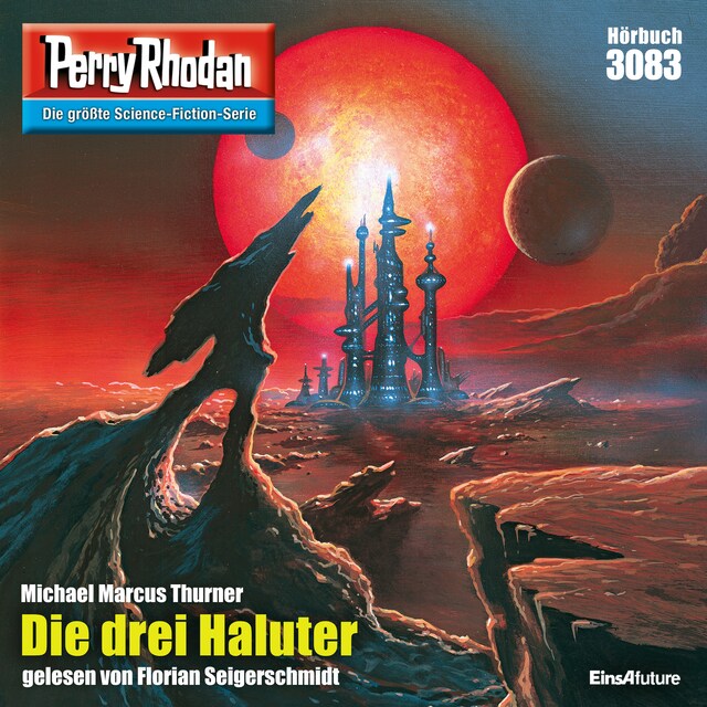 Book cover for Perry Rhodan 3083: Die drei Haluter