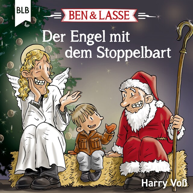 Kirjankansi teokselle Ben und Lasse - Der Engel mit dem Stoppelbart