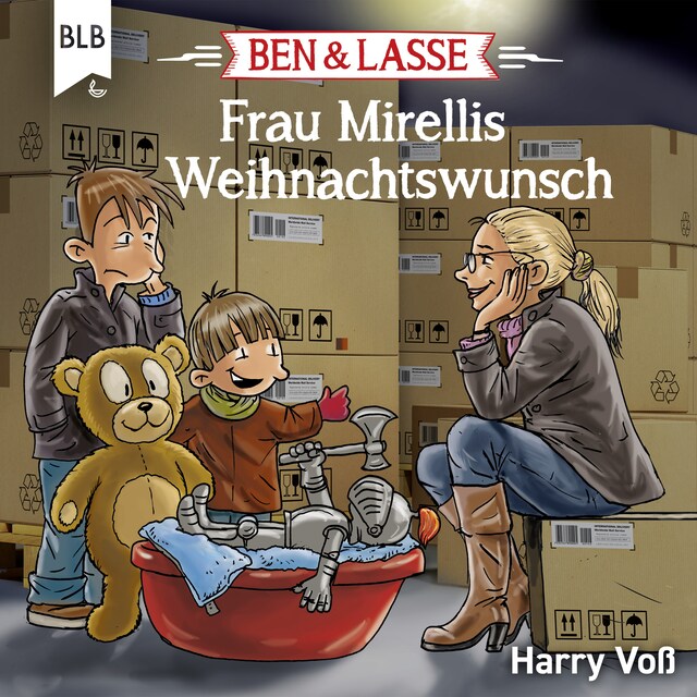 Copertina del libro per Ben und Lasse - Frau Mirellis Weihnachtswunsch