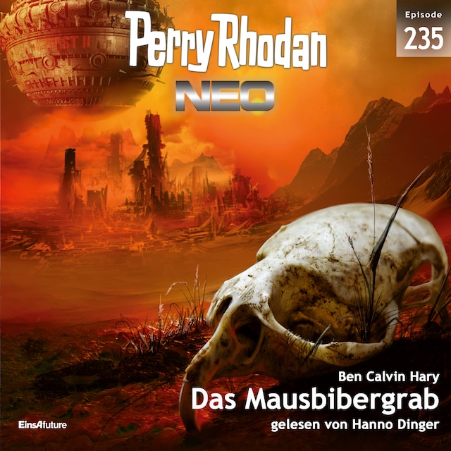 Book cover for Perry Rhodan Neo 235: Das Mausbibergrab