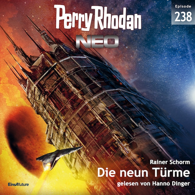 Book cover for Perry Rhodan Neo 238: Die neun Türme