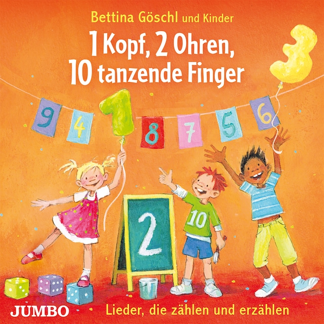 Buchcover für 1 Kopf, 2 Ohren, 10 tanzende Finger