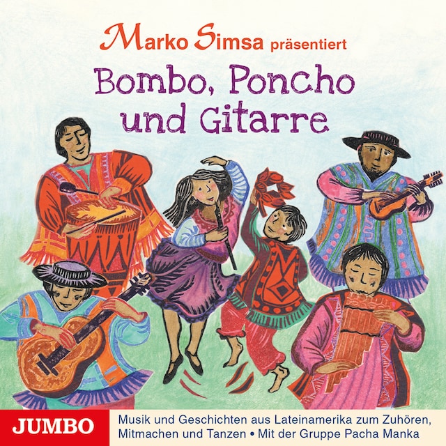 Buchcover für Bombo, Poncho und Gitarre