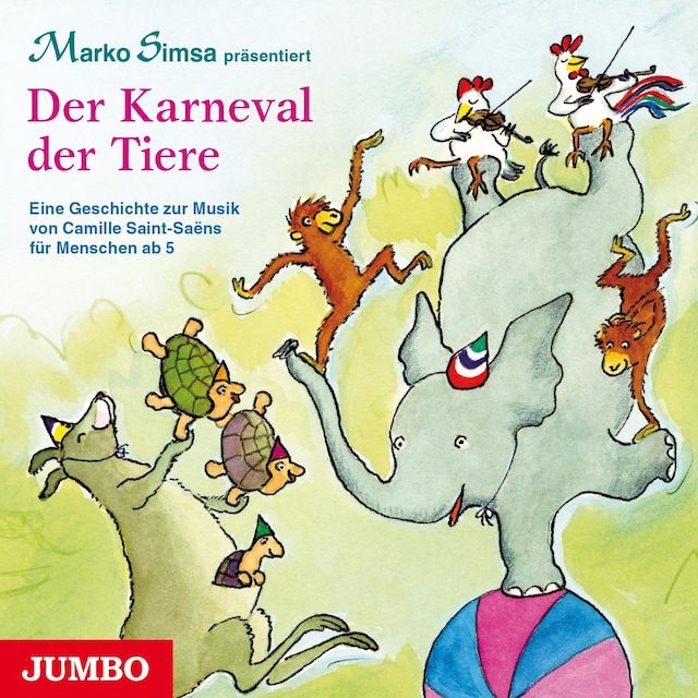 Boekomslag van Der Karneval der Tiere